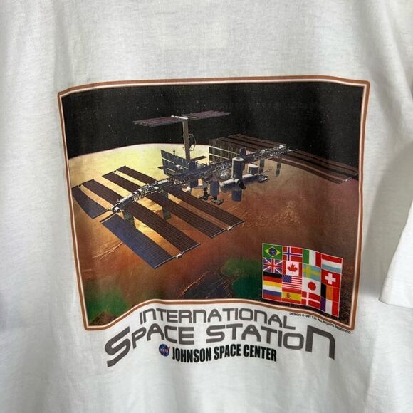 Vintage International Space Station Shirt - Picture 3 of 11